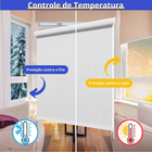 Cortina Persiana Rolo Tela Solar 3%  L=1,00m X A=1,60m | Atla